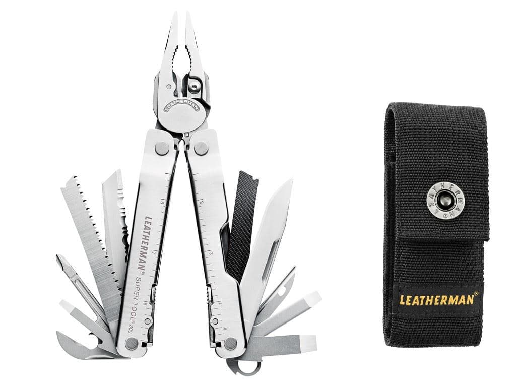 Supertool 300 Nylon Sheath Multitool Silver