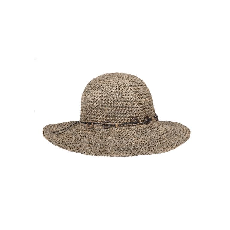 Chapeau Tasmine Dames Naturel Taille unique