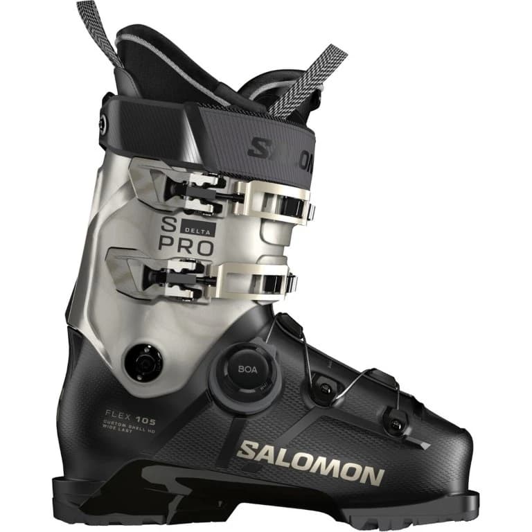 S/Pro Delta Boa 105 W Skischoen Dames Black/Light Bronze Met./Light Bronze Met. 24/24,5