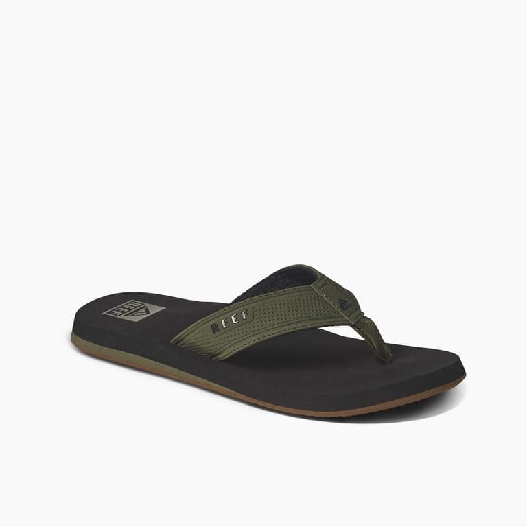 The Layback Slipper Heren Black/Olive 9