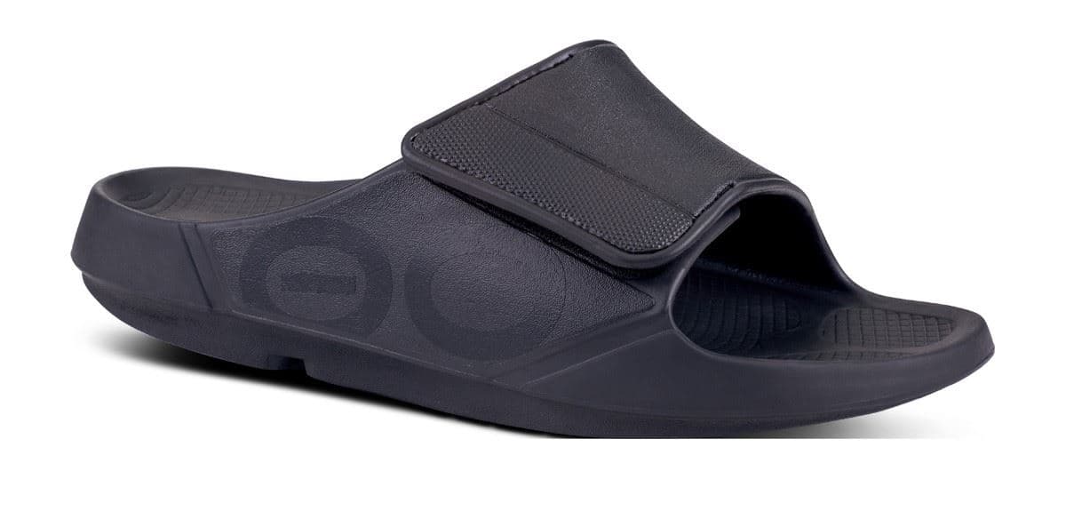 OOahh Sport Flex Slipper Black/Matte 45/M12/W14