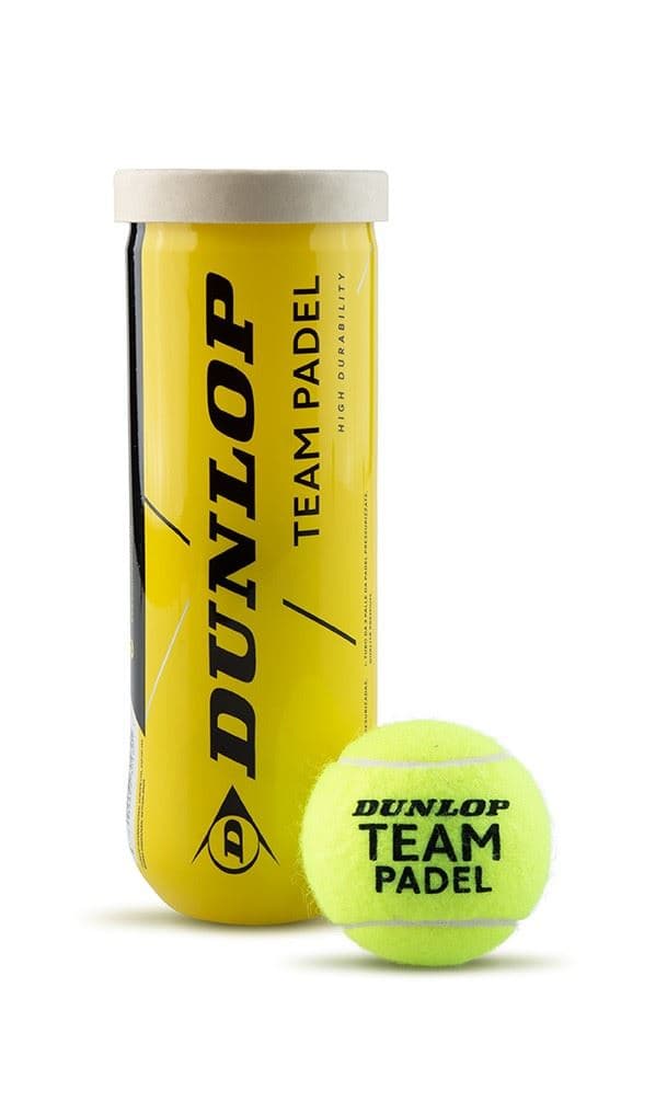 TEAM PADEL 3PET Padelballen Geel