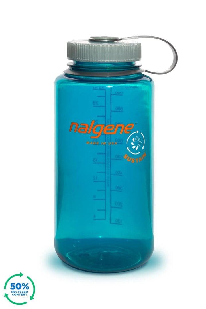 Bouteille à boisson Wide-Mouth Sustain 1L Vert truite 1L