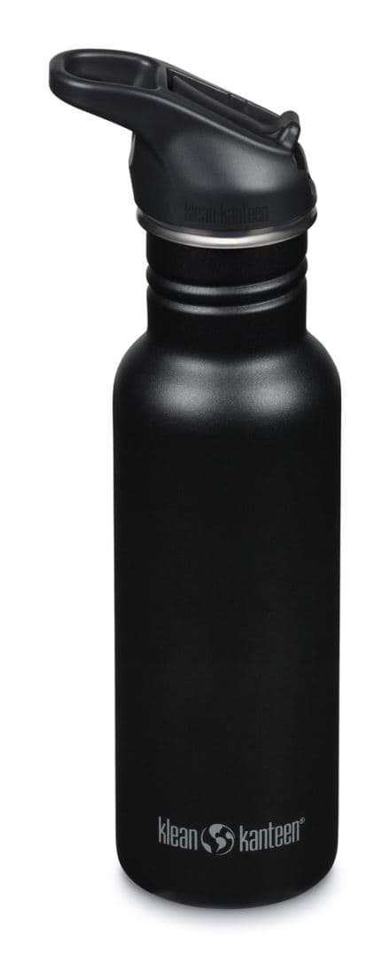 Classic met flipsportdop, 800ml/27oz Drinkfles Black 800ml