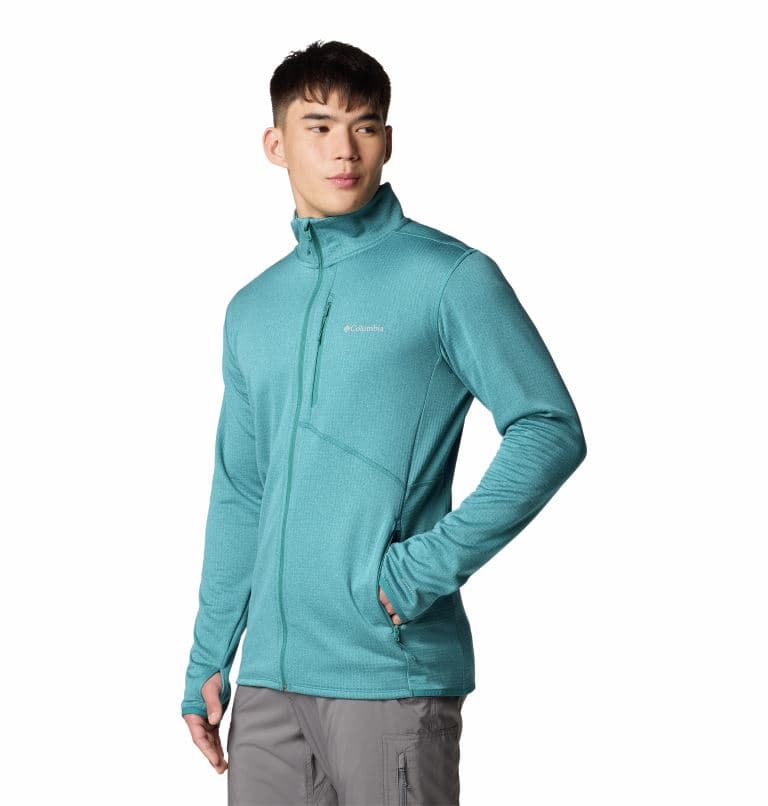 Park View™ Full Zip Fleece Heren River Blue Heat S