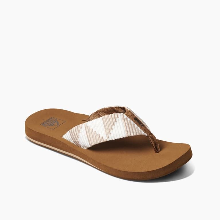 Spring Woven Slipper Dames Sand 7