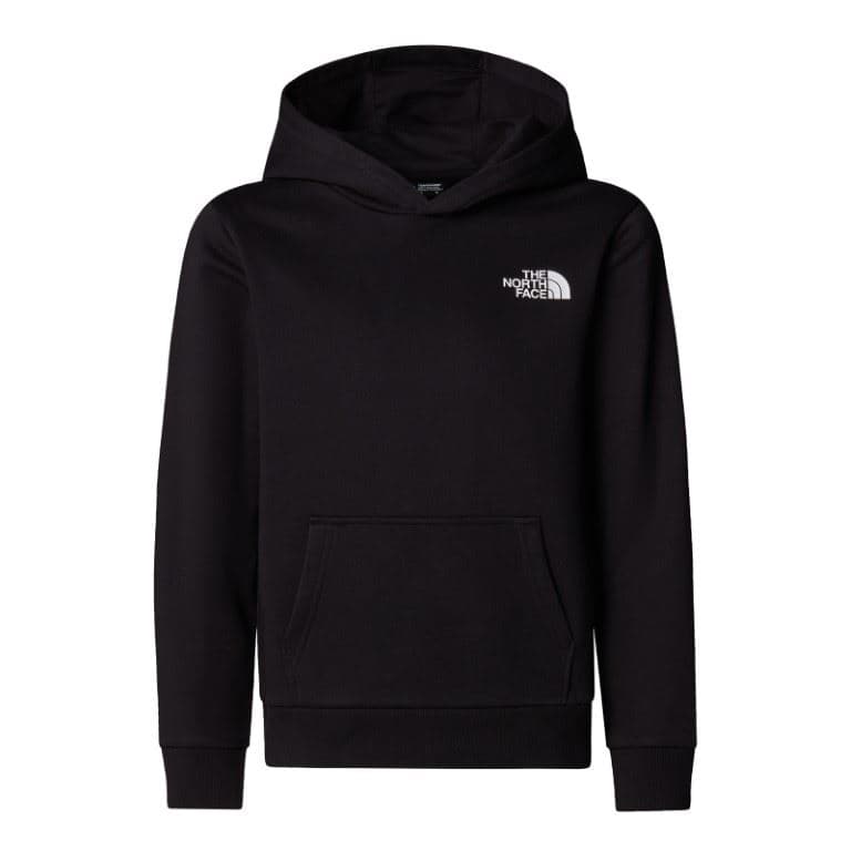 Simple Dome Hoodie Trui Kinderen TNF Black S