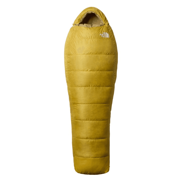 Trail Lite Down 35 Mummie Slaapzak TNF Yellow/Khaki Stone/NPF LNG