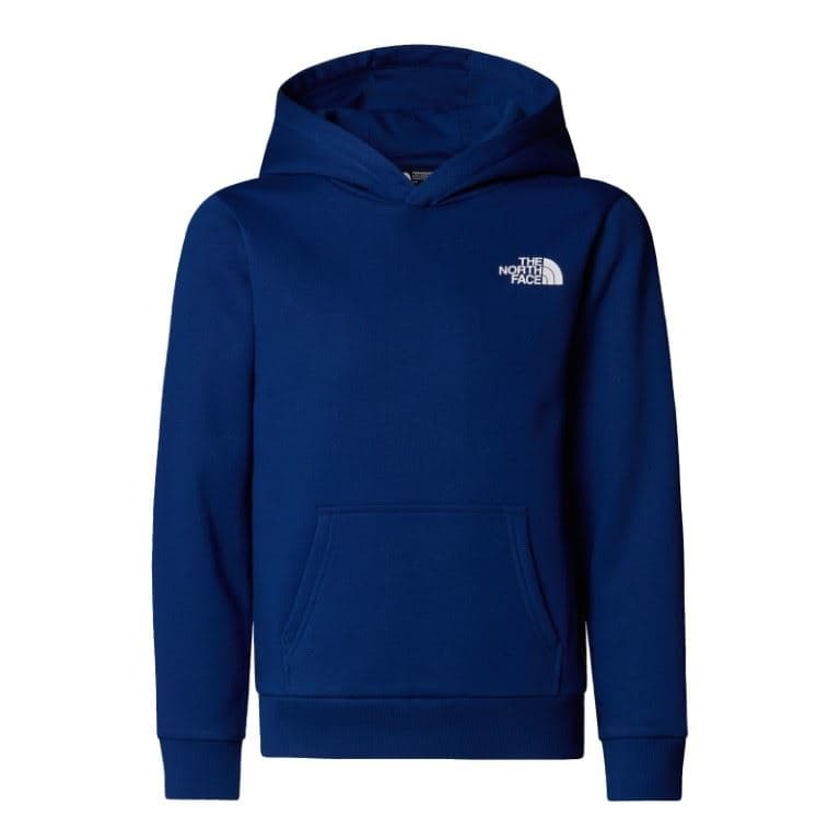 Simple Dome Hoodie Trui Kinderen Estate Blue S