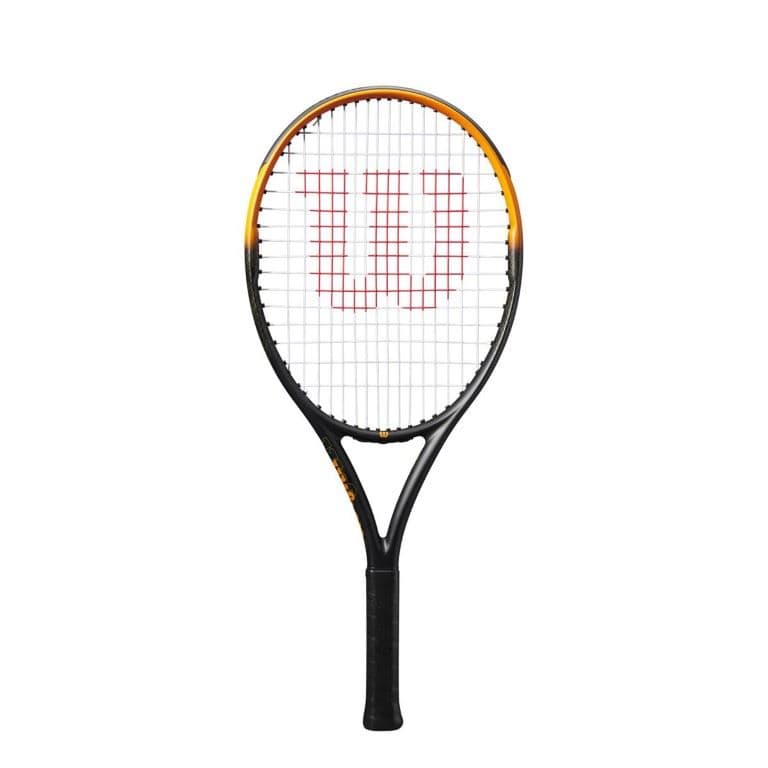 Burn Spin Jr 25 Tennisracket Black/Orange 25"
