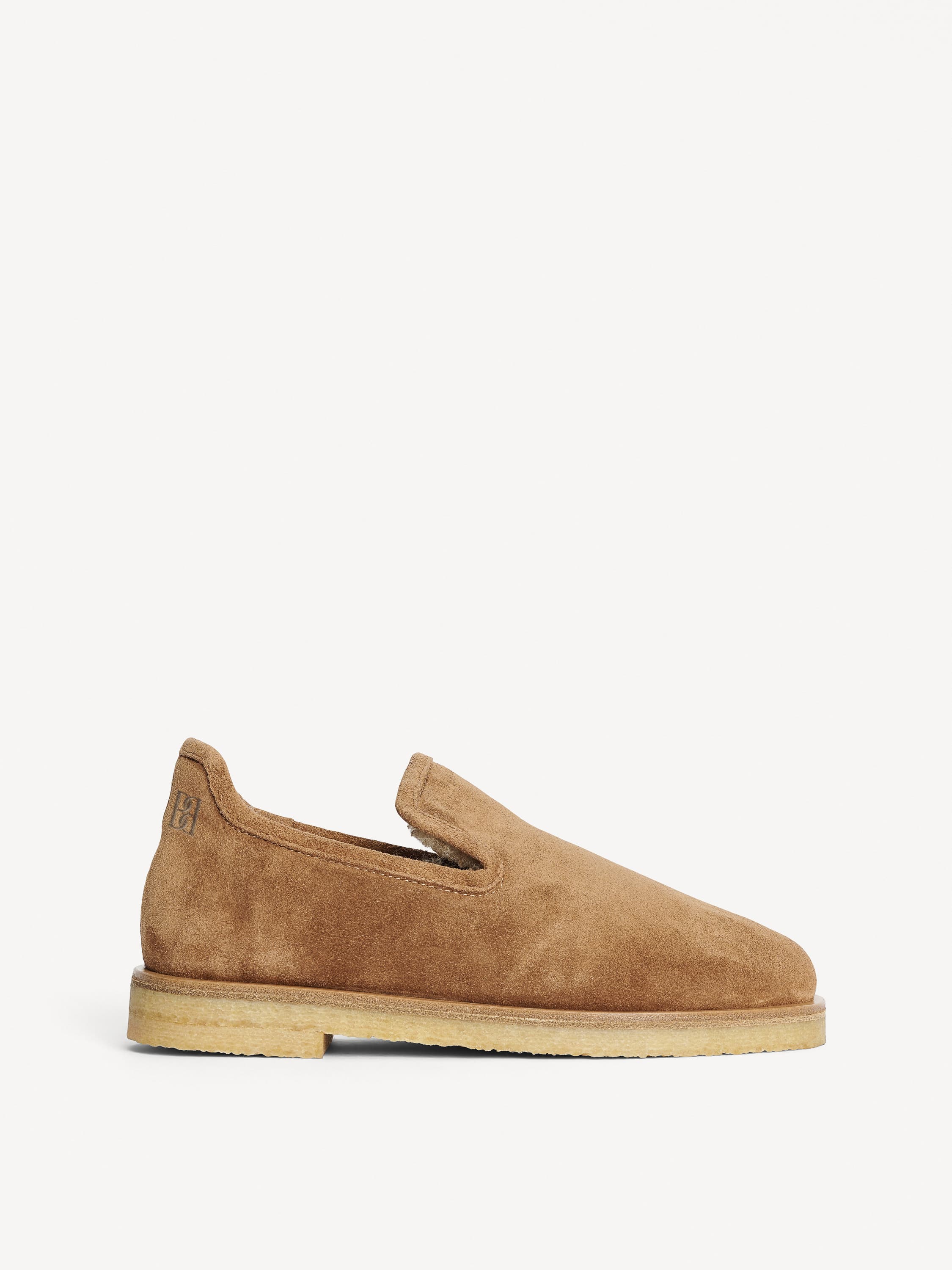 Slippers en daim Romine