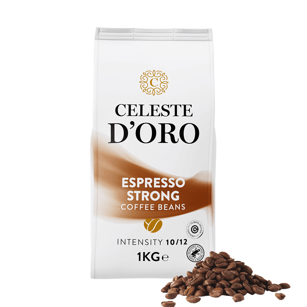 Celeste d'Oro - grains de café - Finest Espresso Strong