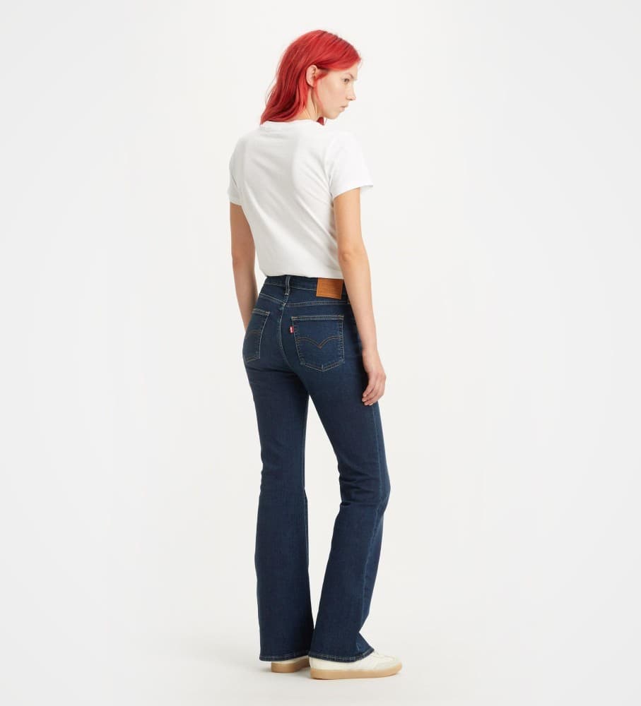 Levi's pour femme. A3410-0014 Jeans 726 Flared blue (27/30), Bleu, Casuel, Coton, Denim, Durable
