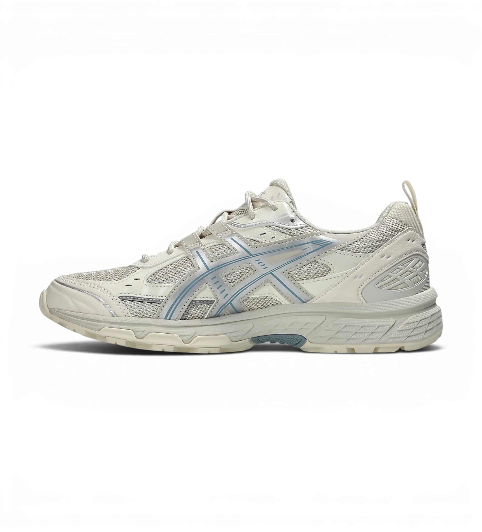 Asicsvoor vrouwen. 1203A536 Gel Nunobiki beige sneakers (39.5), Plat, Veters, Casual