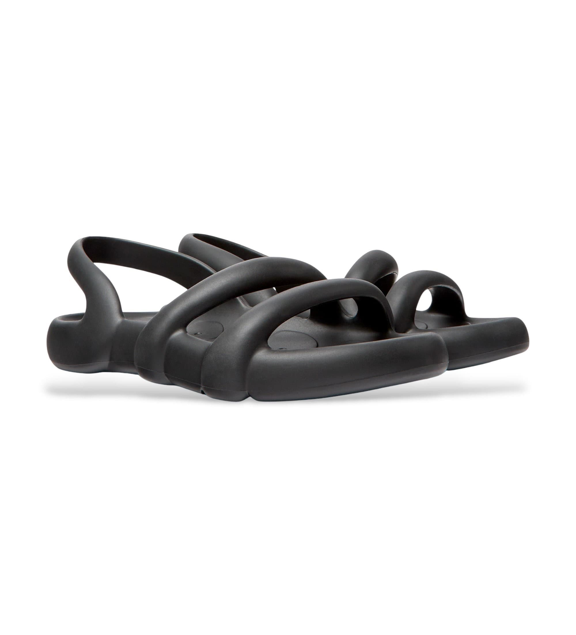 Camper pour femme. K201636-001 Sandales Kobarah Flat noir (37), Plat, Aucun, Casuel