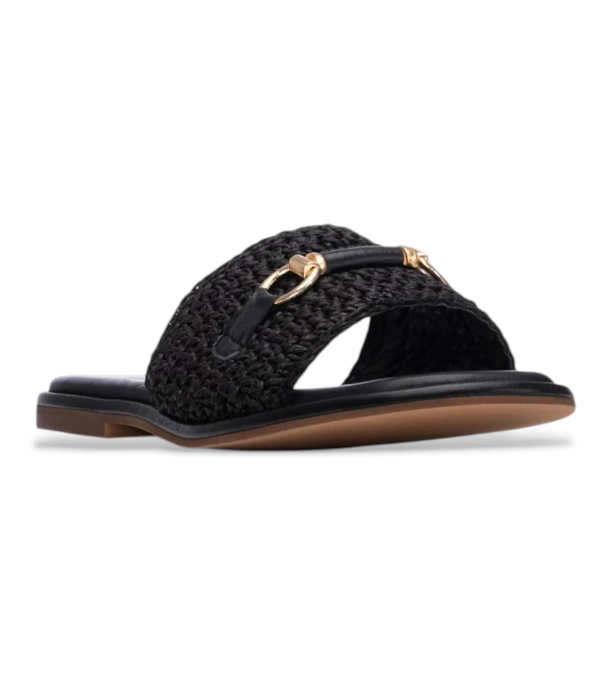 Carmela pour femme. 16328803-NEGRO Sandales 163288 noir (39), Tissu, Plat, Aucun, Casuel