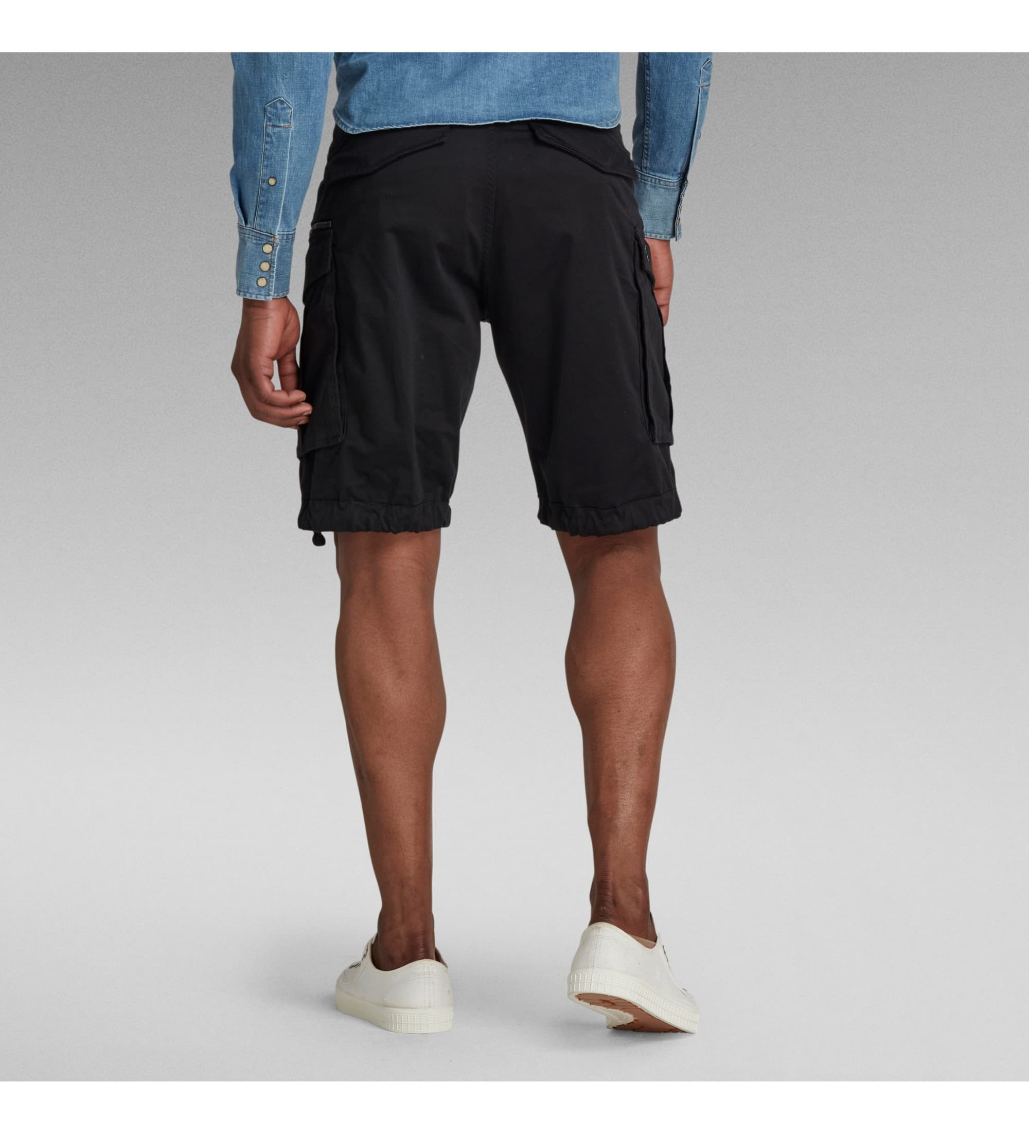 G-Star für Herren. D08566-5126-990 Shorts Rovic Zip Relaxed schwarz (29), Lässig, Baumwolle