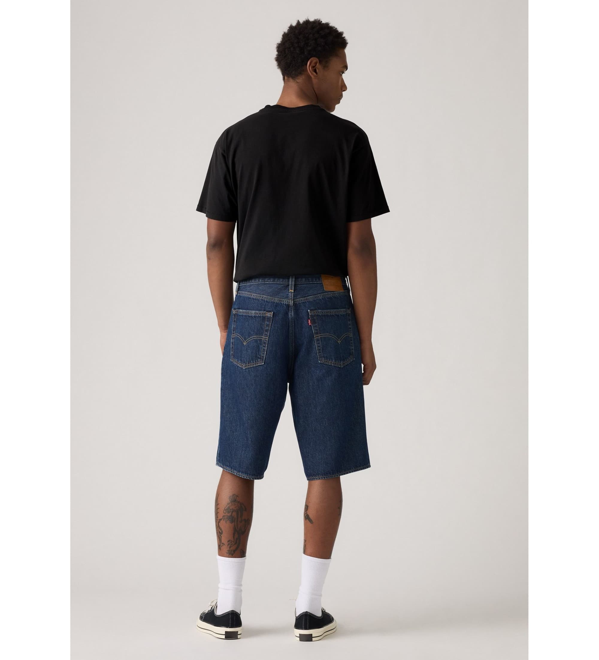 Levi's für Herren. 001JM-0009 Bermudashorts 478 Baggy dunkelblau (31/12), Lässig, Baumwolle, Denim