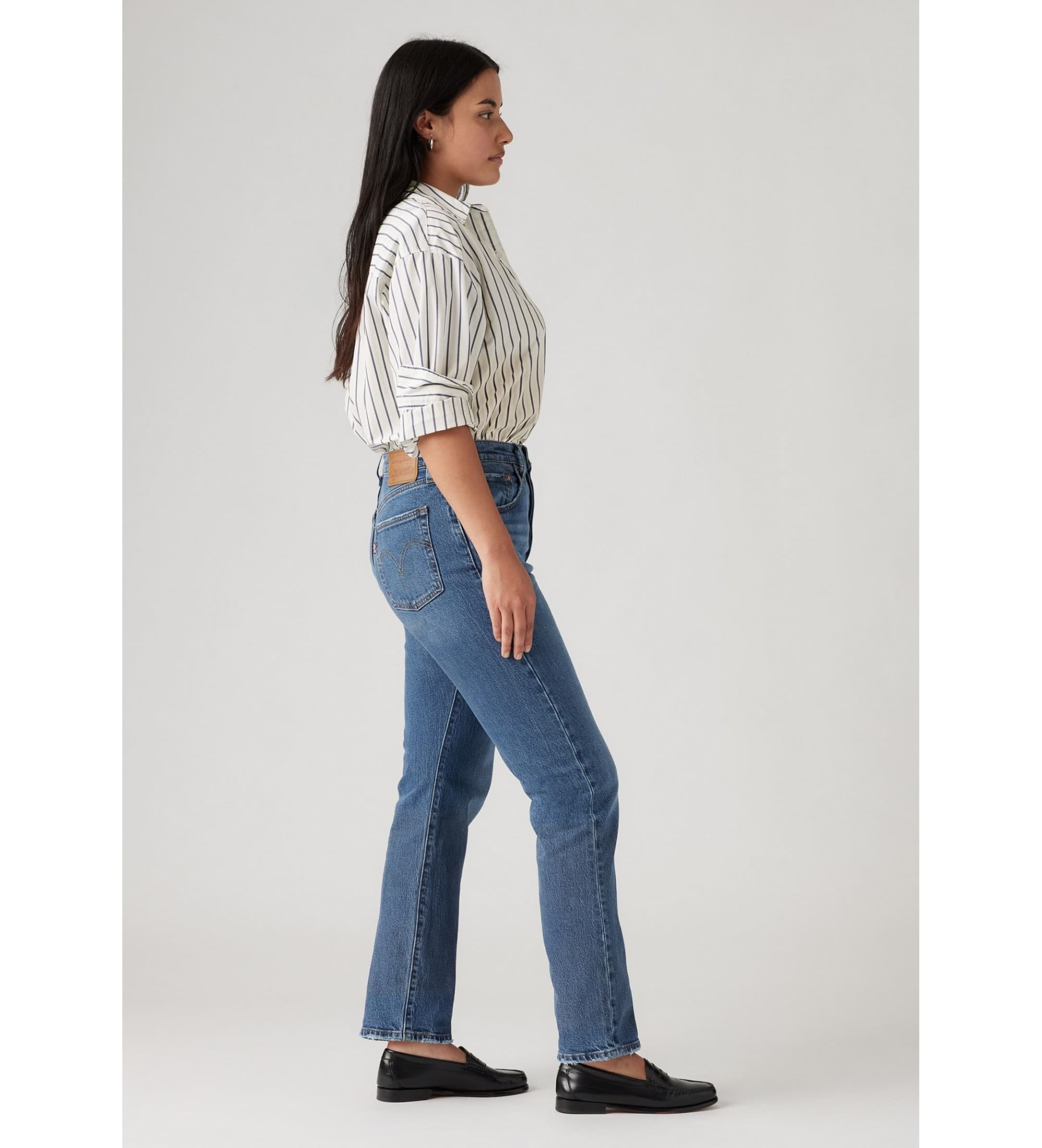 Levi's für Damen. 12501-0542 Jeans 501 Original blau (29/30), Lässig, Baumwolle, Denim