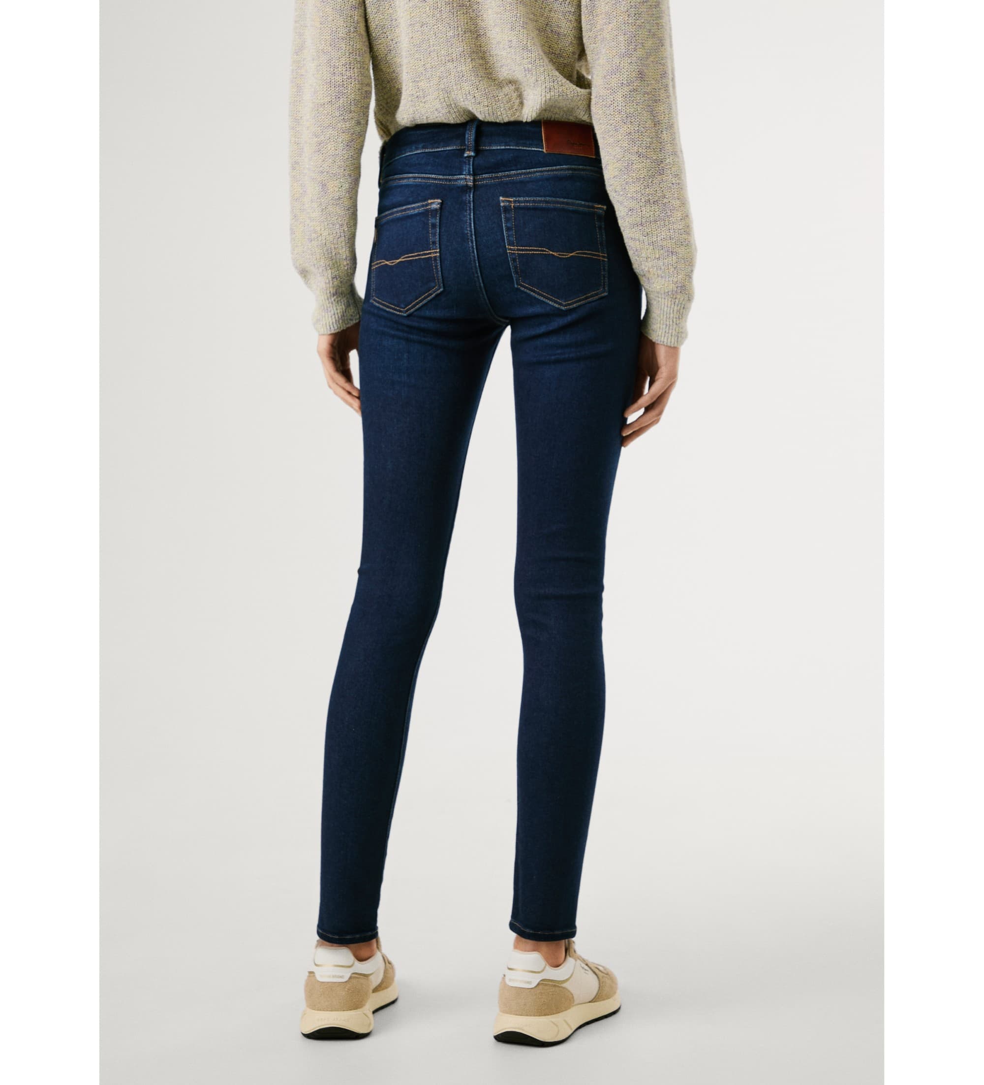 Pepe Jeans für Damen. PL2045836FA Jeans Skinny Jeans Soho navy (26/30), Lässig, Baumwolle, Denim, Marine