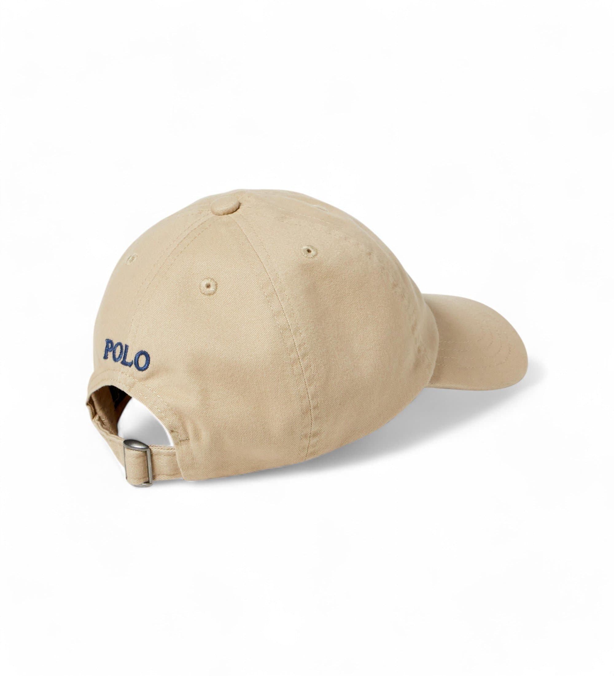 Polo Ralph Lauren pour garçon. 323552489002 Casquette avec logo beige (OSFA), Casuel, Coton, mode enfantine