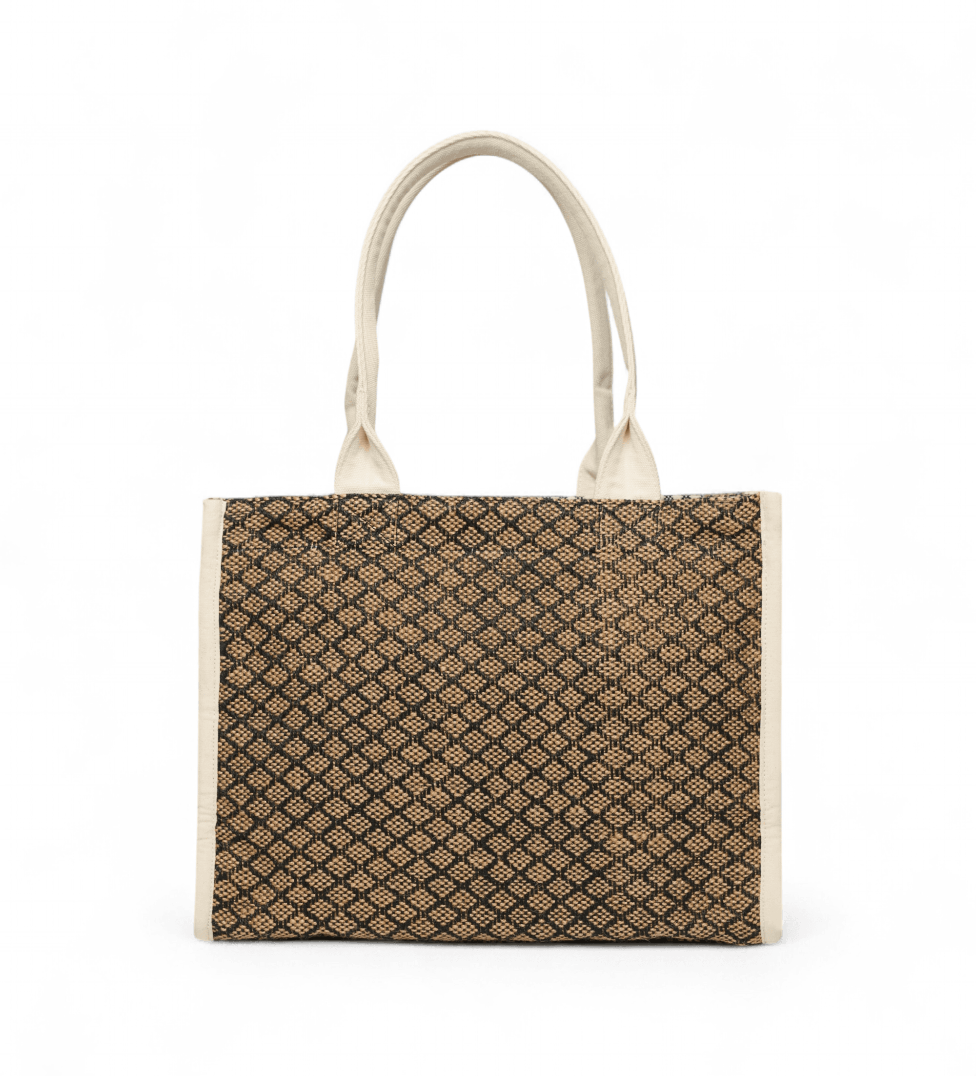 Superdryunisex. W9110381A Luxe bruine tote bag (OSFA), Casual, Jute