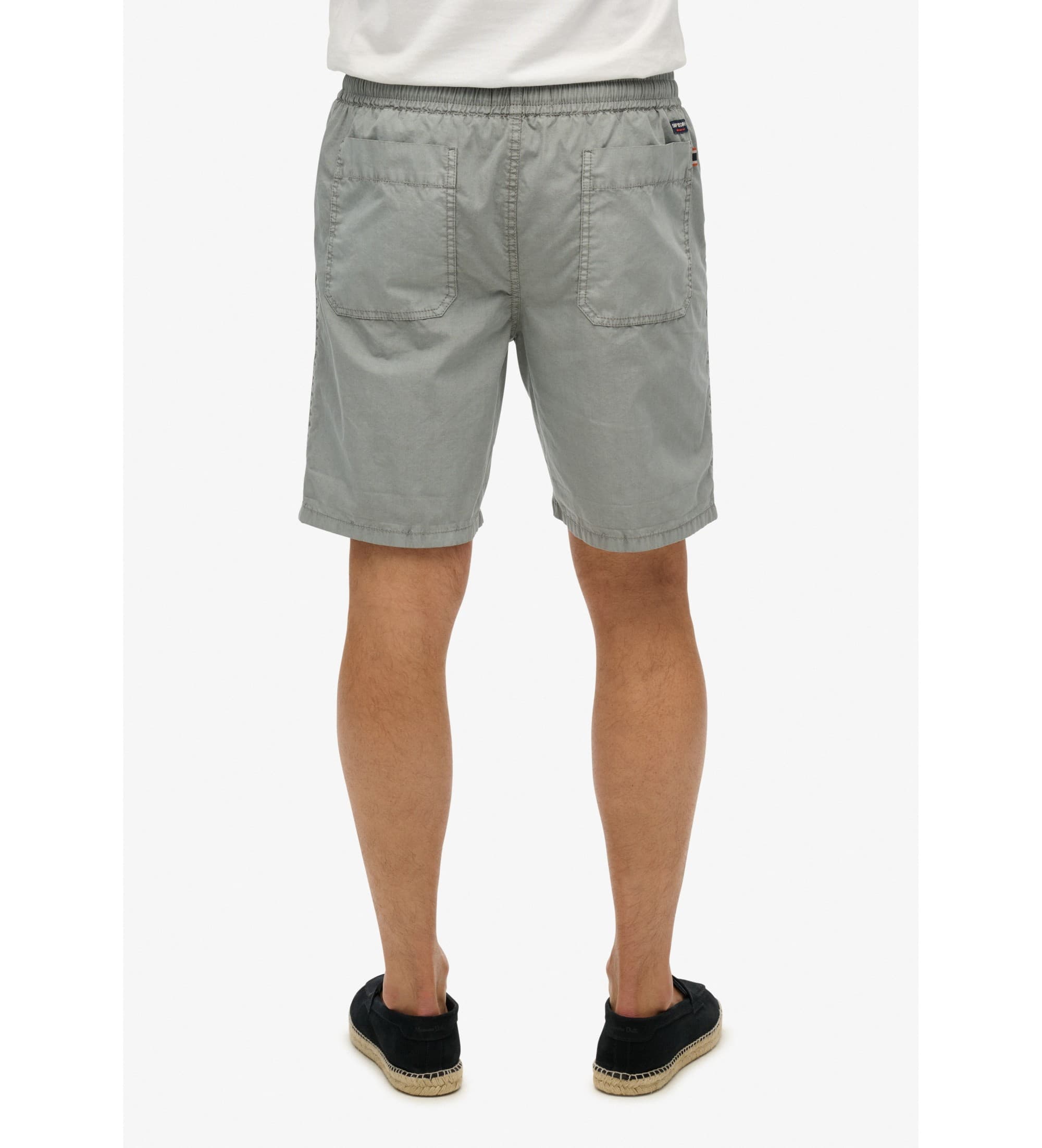 Superdry für Herren. M7110479A Short Essentials Walk grau (S), Lässig, Baumwolle
