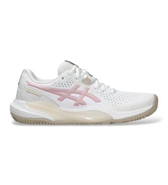 Asicsvoor vrouwen. 1042A296 Sneakers GEL-Challenger 15 Padel wit (40.5), Plat, Veters, Casual, Sportief, Tennis/padels, Polyester