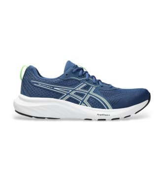 Asicsvoor mannen. 1011B881 Trainers Gel-Contend 9 blauw (39.5), Plat, Veters, Casual, Sportief, Running, Meerdere sporten
