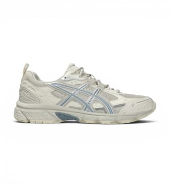 Asicsvoor vrouwen. 1203A536 Gel Nunobiki beige sneakers (39.5), Plat, Veters, Casual