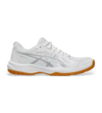 Asicsvoor vrouwen. 1072A107 Upcourt 6 schoenen wit (41.5), Plat, Veters, Sportief, Meerdere sporten