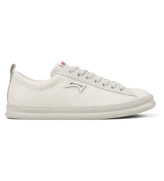 Campervoor mannen. K101052-003 Runner Four leren sportschoenen wit (41), Leer, Plat, Veters, Casual