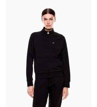 EA7voor vrouwen. 7W000457_AF13135 Sweater Core Lady zwart (L), Casual, Katoen