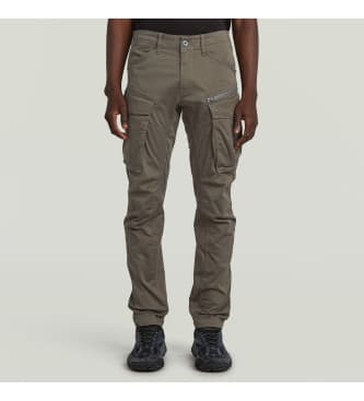G-Starvoor mannen. D02190-5126-1260 Rovic 3D Normale Taps toelopende broek grijs (31/30), Casual, Katoen