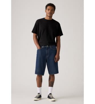 Levi'svoor mannen. 001JM-0009 Bermuda 478 Baggy donkerblauw (31/12), Casual, Katoen, Denim