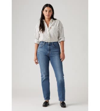 Levi'svoor vrouwen. 12501-0542 Jeans 501 Origineel blauw (29/30), Casual, Katoen, Denim