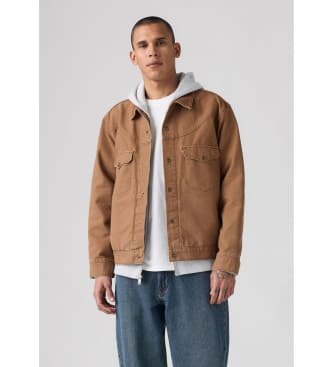 Levi'svoor mannen. 002WN-0002 Westernjas Noord Action bruin (M), Casual, Katoen