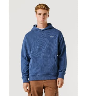 Pepe Jeansvoor mannen. PM5800155 Sweatshirt Geo Klein Logo blauw (M), Casual, Katoen