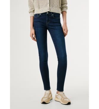 Pepe Jeansvoor vrouwen. PL2045836FA Jeans Soho navy (26/30), Casual, Katoen, Denim, Marineblauw