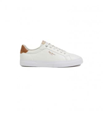 Pepe Jeansvoor vrouwen. PLS31445 Klassieke sneakers Kenton Max wit (39), Plat, Veters, Casual