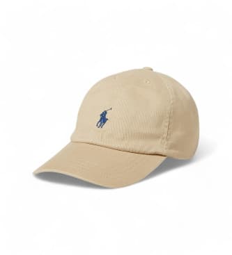 Polo Ralph Laurenvoor jongens. 323552489002 Pet met beige logo (OSFA), Casual, Katoen, kinderkleding