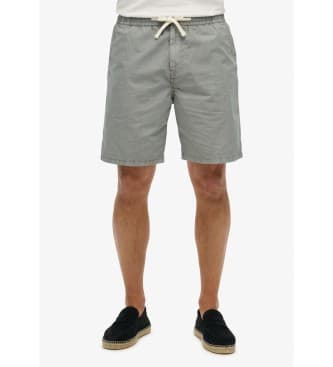 Superdryvoor mannen. M7110479A Korte Essentials-wandeling grijs (S), Casual, Katoen