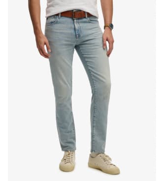 Superdryvoor mannen. M7010888A Vintage Slim Jeans blauw (32/32), Casual, Katoen, Denim
