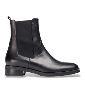 Wondersvoor vrouwen. C-5484_5121_5792 Leren Enkellaarzen Codigree 84 Zwart (38), Leer, 1 tot 3 cm, Geen, Casual
