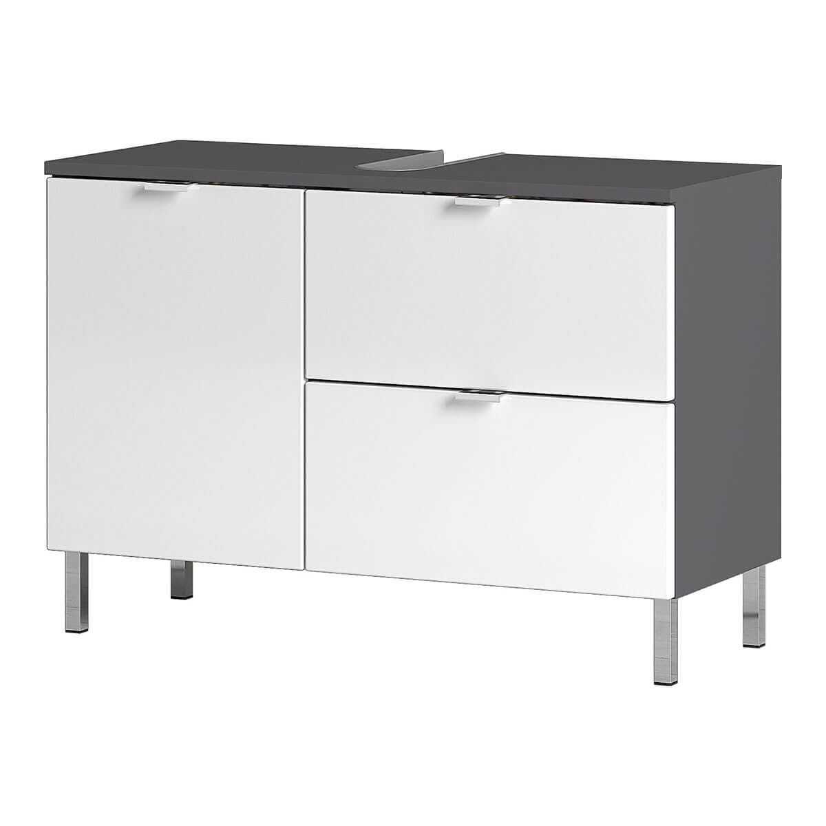 Germania - Mauresa Wastafelkast 8530 Wit/Grafiet