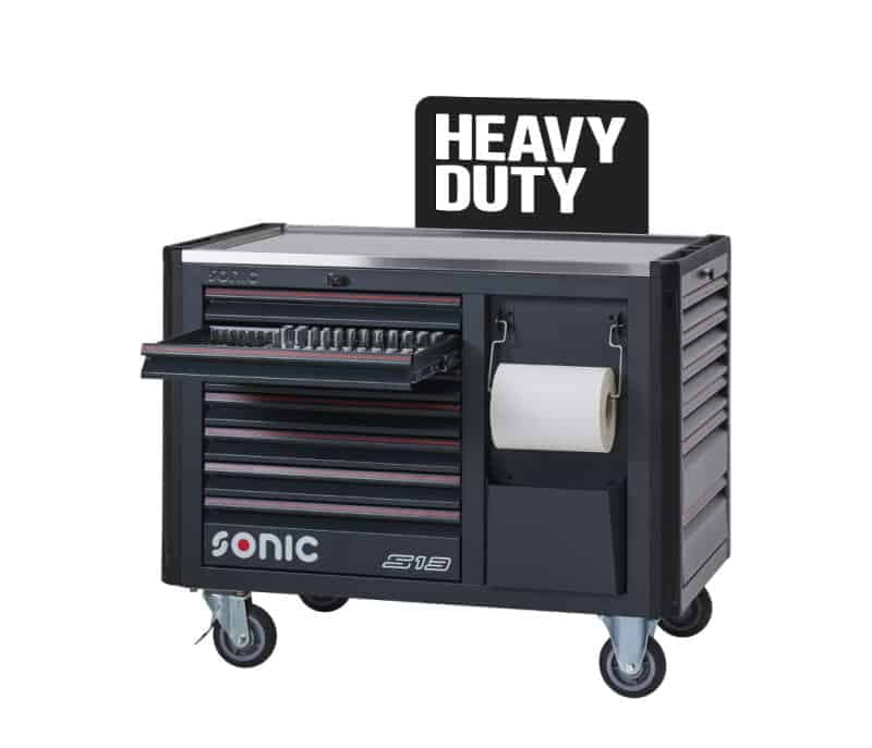 Sonic NEXT S13 540-delige gereedschapswagen HEAVY DUTY