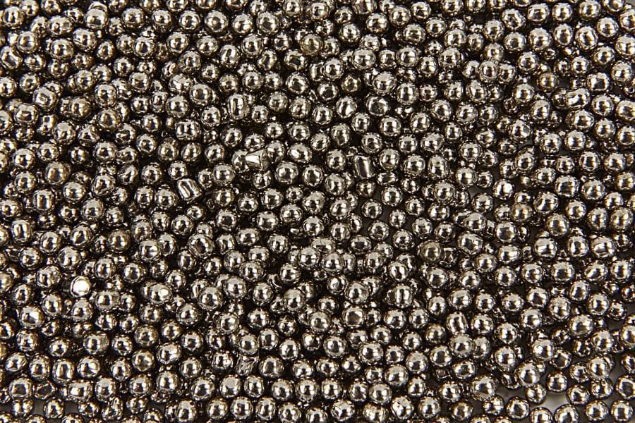 HBM RVS polijstkogels rond 1 Kg - 1 mm