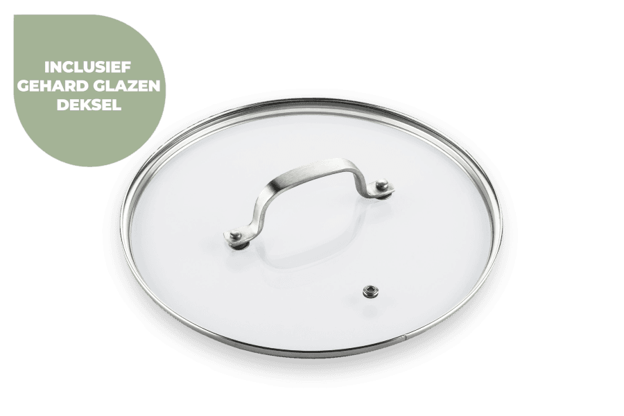 ISENVI Murray Chef Gourmet Pannenset 14 delig - RVS grepen