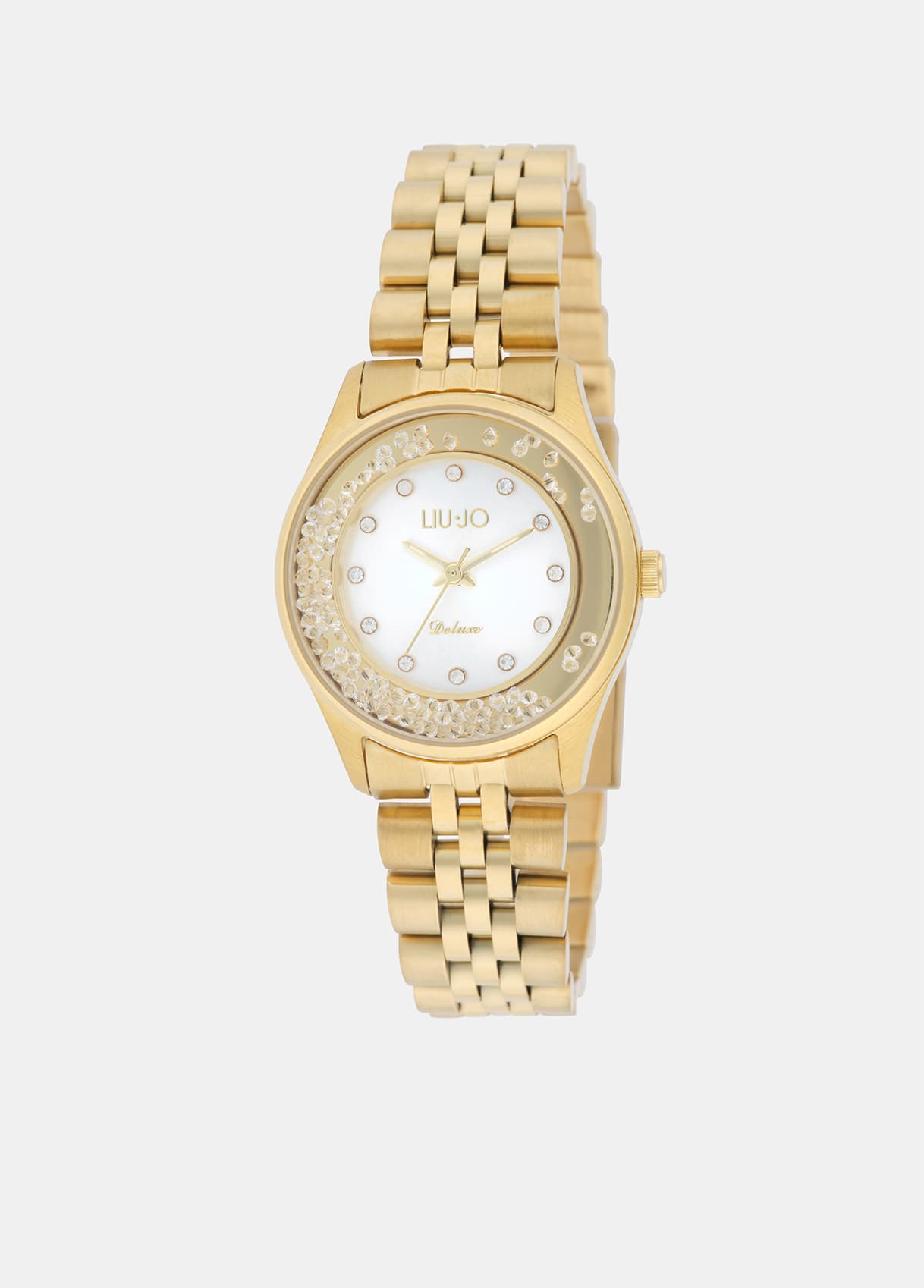 Liu Jo Montre En Acier Avec Strass