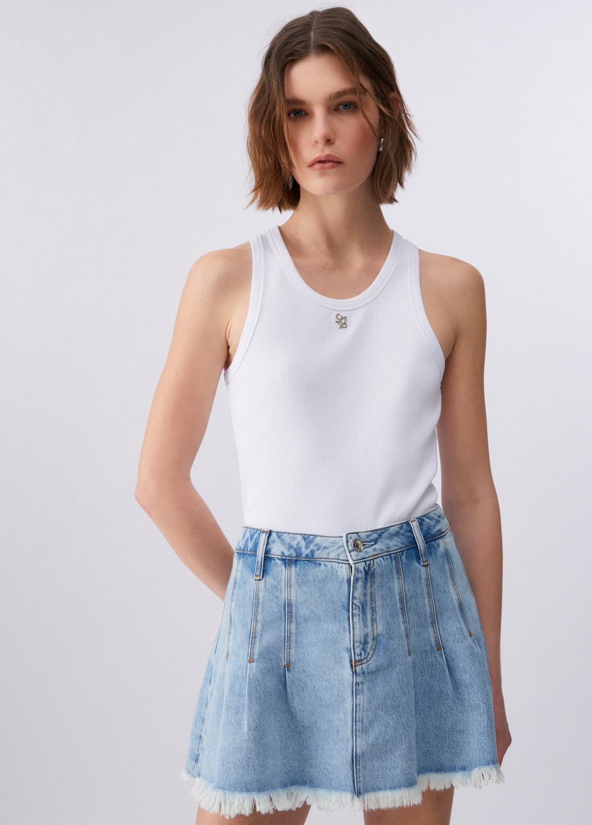 Liu Jo Top Avec Mini Logo